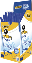 BIC Cristal Soft Medium Blå (50)
