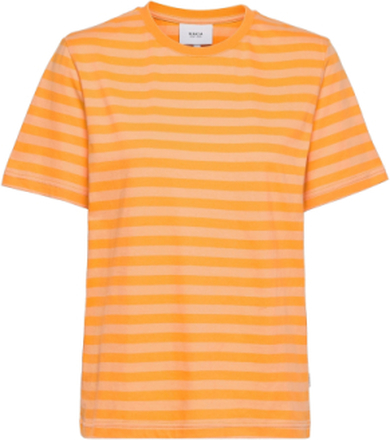 Verkstad T-Shirt T-shirts & Tops Short-sleeved Oransje Makia*Betinget Tilbud