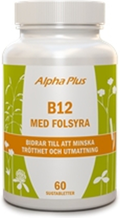 B12 med Folsyra 60 tablettia