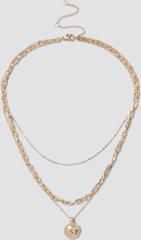 Gold Layered Coin Necklace