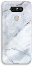 LG G5 Volledig Geprint Hoesje (Hard) - Witte marmer