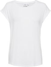 U1520, Adeliasz T-Shirt Tops T-shirts & Tops Short-sleeved White Saint Tropez