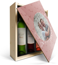 Confezione Stampata Vino Belvy - Rosso, Bianco e rosé