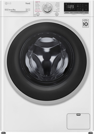 LG K4WV408S0WE Vaskemaskine - Hvid
