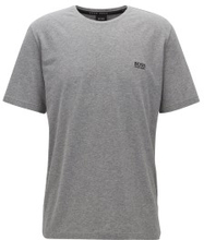 BOSS Mix and Match T-shirt With Logo Grå bomuld Small Herre