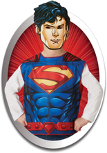 Lisensiert DC Comics Superman Kostyme til Barn - Strl 3-6 ÅR