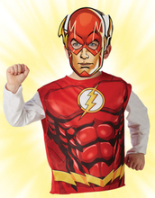 Lisensiert DC Comics The Flash Kostyme til Barn - Strl 3-6 ÅR
