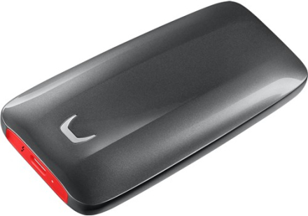 Samsung Portable Ssd X5 1tb Grå; Rød