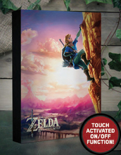 The Legend of Zelda Luminart - Canvasbild med Ljus 20x30 cm