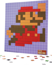 Super Mario Pixel Bild 20x18 cm - Skapa Din Favorit Mario Karaktär