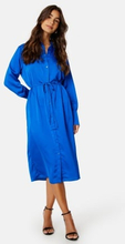 VILA Ellette L/S Shirt Dress Lapis Blue 36