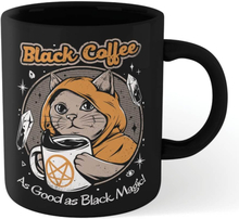 Ilustrata Black Coffee Mug - Black