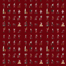 Kalendertomtar Röd Jultyg Arvidssons Textil