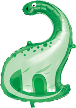 Folieballong Dinosaurier Grön