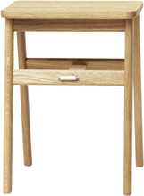 Angle Stool Home Furniture Chairs & Stools Stools & Benches Beige Form & Refine*Betinget Tilbud
