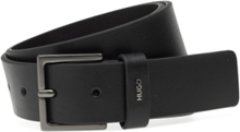 Giove-L_Sz35 Accessories Belts Classic Belts Svart HUGO*Betinget Tilbud