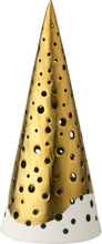 Kähler Nobili lyslykt gull, 19 cm