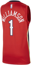 New Orleans Pelicans Statement Edition Older Kids' Jordan NBA Swingman Jersey - Red