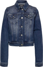 Jimbis Jacket Outerwear Jackets & Coats Denim Jacket Blå Diesel*Betinget Tilbud