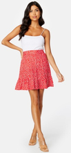 Pieces Nya HW Skirt Poppy Red AOP:Dot XS