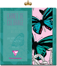 Clairefontaine kleurboek voor volwassenen - vlinders