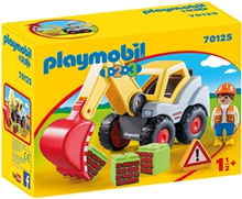 70125 Playmobil 1.2.3 Grävskopa