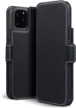 Qubits - slim wallet hoes - iPhone 11 Pro - Zwart
