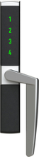 Låsbart handtag med kodlås till spanjolettdörrar Vision Home 7406H - Höger - 8 x 110 mm