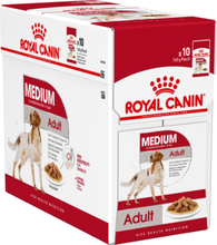 Våtfoder Royal Canin M Adult 10x140g