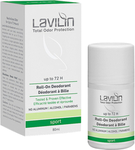 Lavilin 72 h Deodorant Roll-on Sport With Probiotics - 80 ml