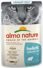 Almo Nature Holistic Urinary Help - 12 x 70 g mit Fisch