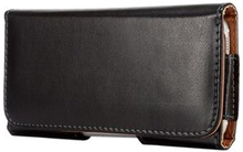 Universal Rotary Belt Clip Læder Taske Holster til Samsung iPhone Huawei Etc 5.2-tommer Smartphone,