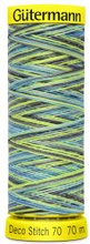Gtermann Deco Stitch Multi 70 Sytrd Polyester 9852 - 70m