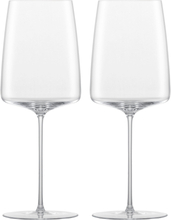 Zwiesel Simplify Flavoursome & Spicy rødvinsglass 69 cl, 2-pakning