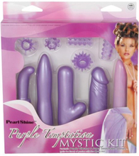 Mystic Temptation Kit - Lila Vibratorset 10 Delar