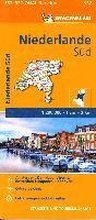 Michelin Niederlande Süd. Straßen- und Tourismuskarte 1:200.000