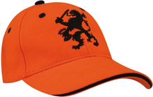 Oranje Nederland supporter pet/cap met leeuw voor kinderen