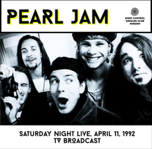 Pearl Jam: Saturday Night Live 92/04/11 TV