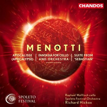 Menotti: Fantasia For Cello And Orchestra