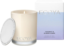 Ecoya Coconut & Elderflower Candle 80 gr 25t brennetid - 80 g