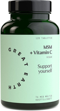 Great Earth MSM + Vitamin C 120 pcs