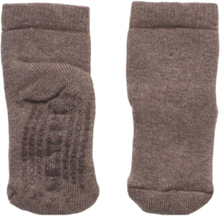 Cotton Socks - Anti-Slip Socks & Tights Non-slip Socks Beige Melton*Betinget Tilbud