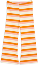Stripe Yd Flared Trousers Bukser Multi/mønstret Mini Rodini*Betinget Tilbud