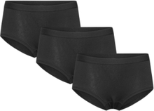 Brief Hipster 3 Pack Solid Night & Underwear Underwear Panties Black Lindex