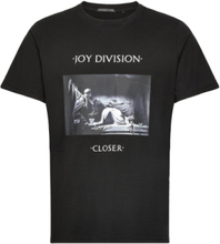 "Joy Division Closer Band Tee Jet Black Jet Black Tops T-Kortærmet Skjorte Black NEUW"