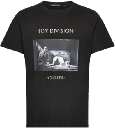 Joy Division Closer Band Tee White Tops T-Kortærmet Skjorte Black NEUW