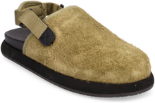 Frank Shoes Mules & Slip-ins Flat Mules Kakigrønn Good News*Betinget Tilbud
