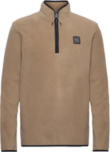 Faaborg Fleece Half Zip Tops Sweat-shirts & Hoodies Fleeces & Midlayers Beige H2O