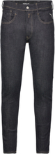 Bronny Trousers Super Slim Forever Dark Bottoms Jeans Slim Black Replay