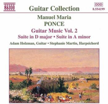 Ponce Manuel: Guitar Music Vol 2